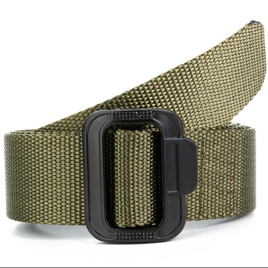 Ikat Pinggang Pria Sabuk Nylon Tactical Gesper Coating Men belt S036