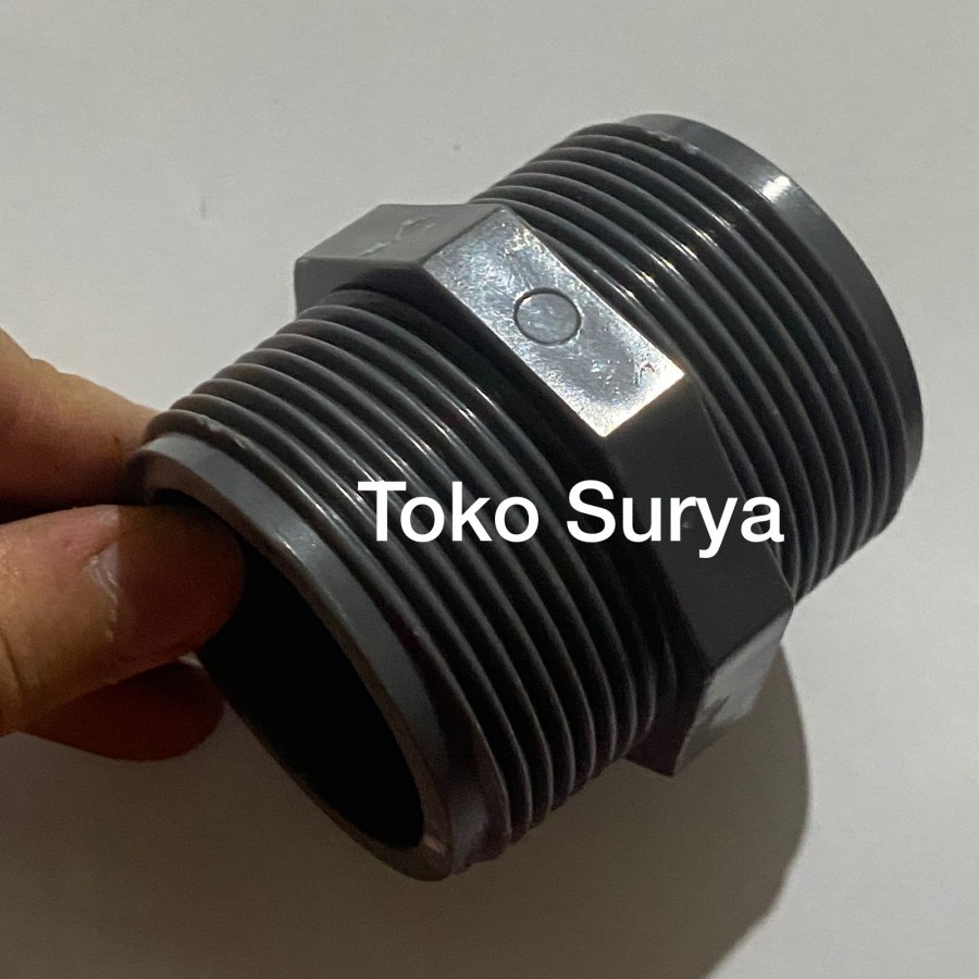 Doble nepel 11/4" 11/2" 2" - DOUBLE NEPEL 11/4" DOUBLE NEPEL 11/2" PVC DOUBLE NEPLE 11/4" DOUBLE NEP