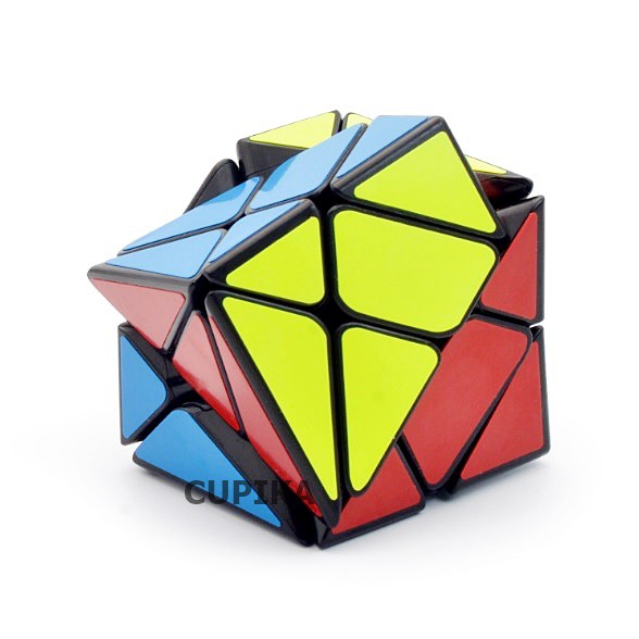 Rubik 3x3 Yj Yongjun Vajra Fisher Speed Magic Cube BLACKBASE