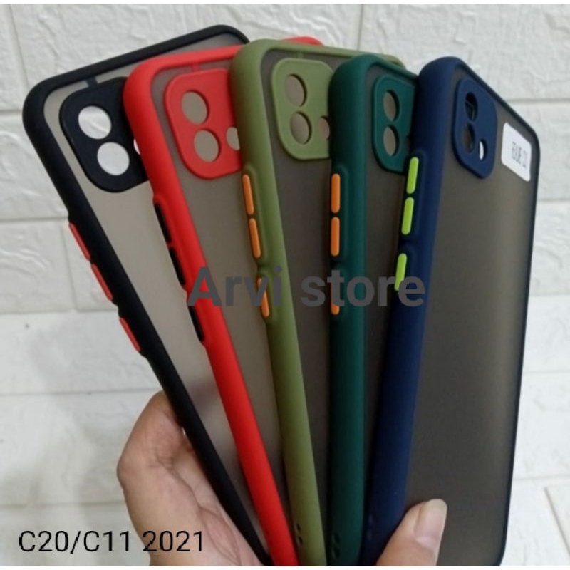 CASE AIRO REALME C20, C11 2021, C11 DOVE BUMPER