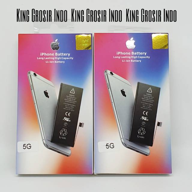 Baterai Iph 5G Original 100% Battery App 5 5 G