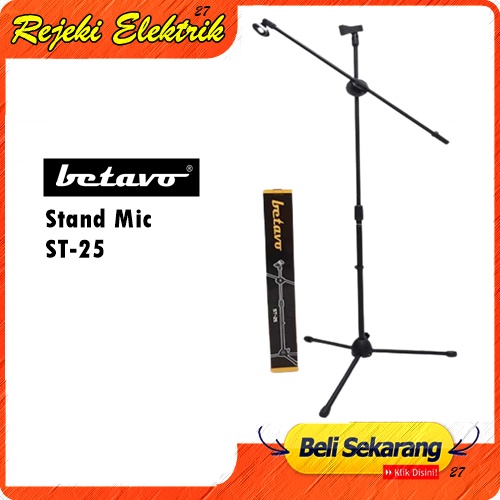 Stand Mic Betavo ST-25 - Standing Mic Microphone - Original