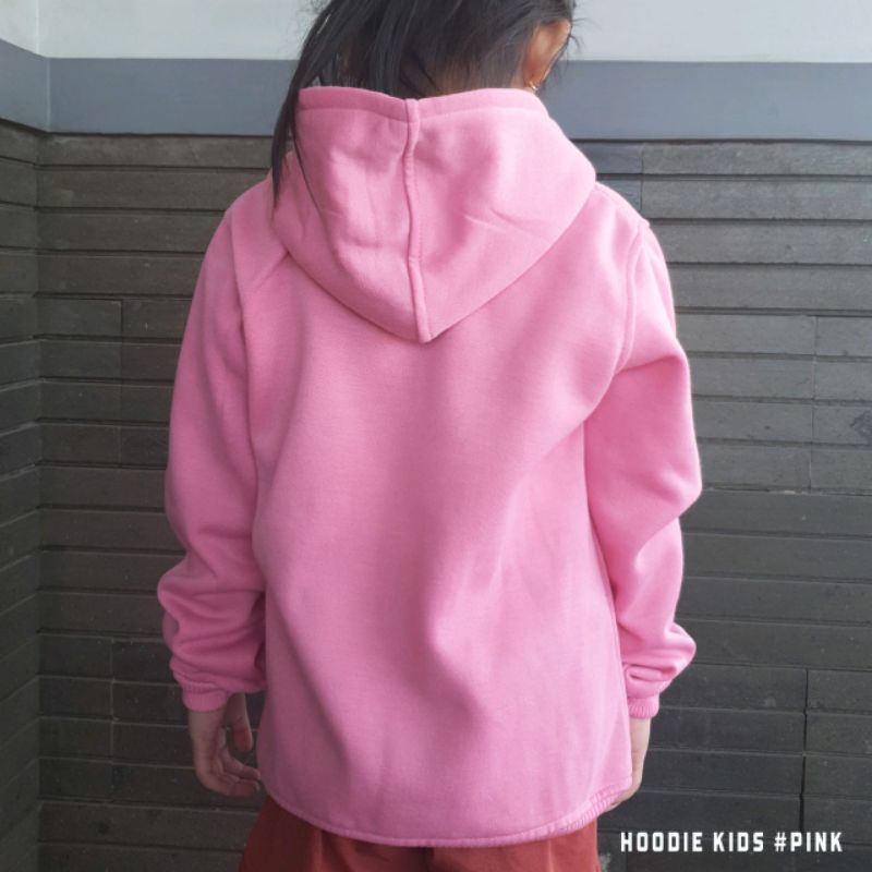 HOODIE ANAK POLOS PREMIUM FLEECE/SWEATER HOODIE ANAK PEREMPUAN &amp; LAKI-LAKI PREMIUM