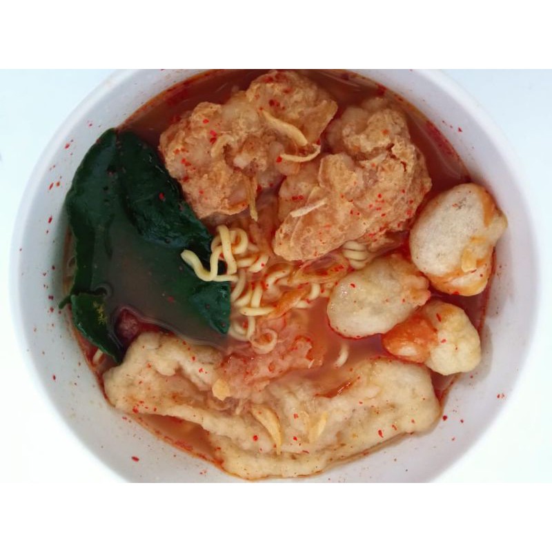 CUANKI INSTAN BANDUNG MURAH SIAP SAJI MAMI BOCI CUP PEDAS, CUANKI + MIE-UCRIT FOOD