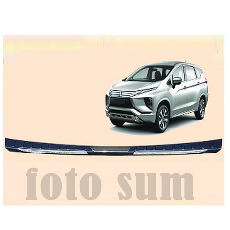 Sill plate belakang mobil xpander