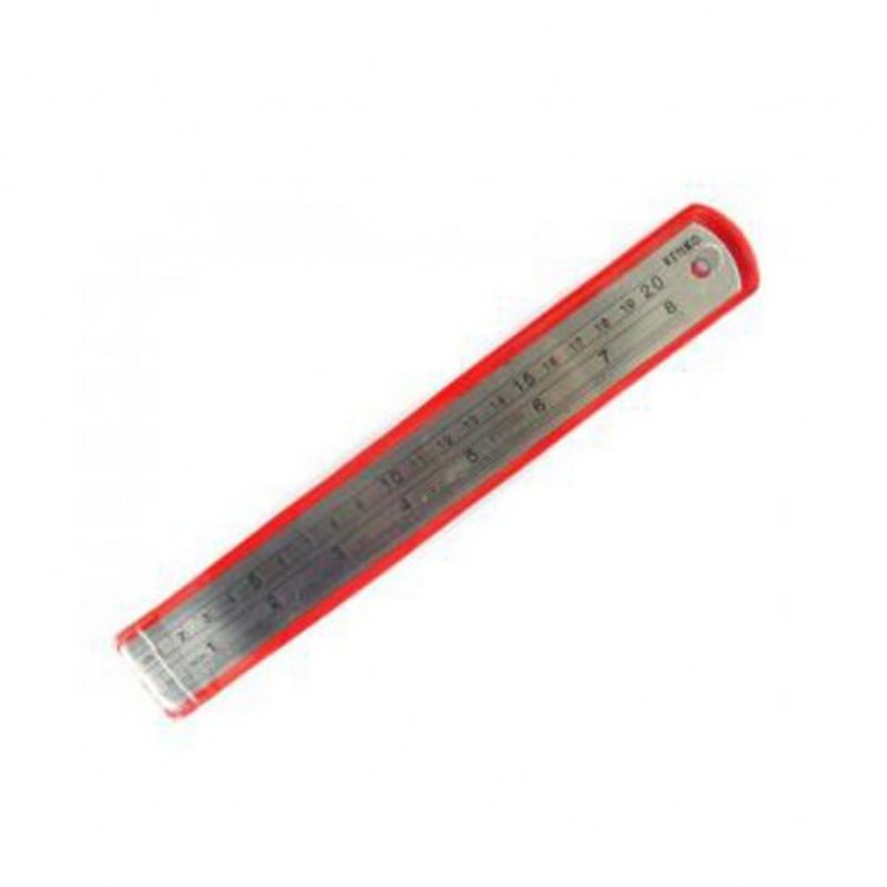 

PENGGARIS KENKO STAINLESS STEEL RULER 20 CM RULER / ALAT MENGGARIS