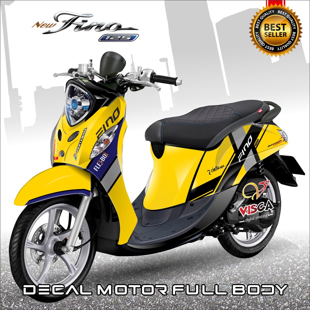 Jual Sticker Decal Fino 125 Full Body Dekal Fino Fi Full Body Dashboard Racing Custom Indonesia Shopee Indonesia