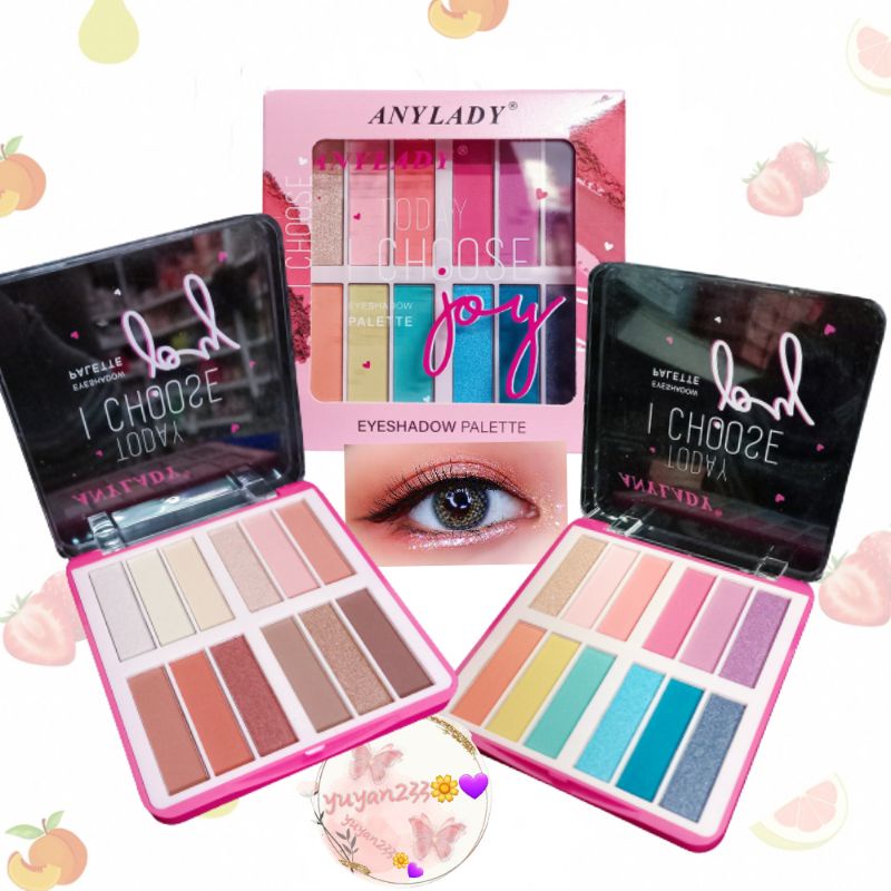 PROMO!!!EYESHADOW TODAY I CHOOSE JOY ANY LADY 822