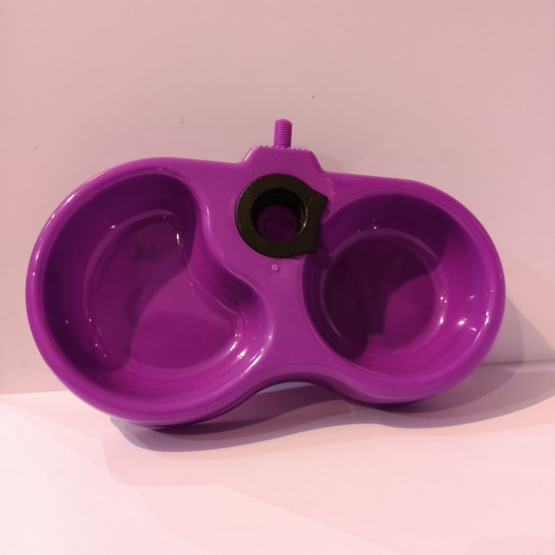 Tempat Makan Dan Minum Double Jepit Pakai Botol Sendiri / plate 10