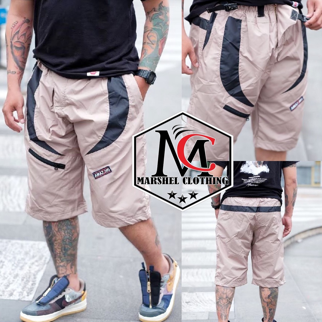 RCL - Celana Pendek Amazing C101 / Celana Cargo Waterproof / Celana Kargo Pendek Murah S.M.L.XL