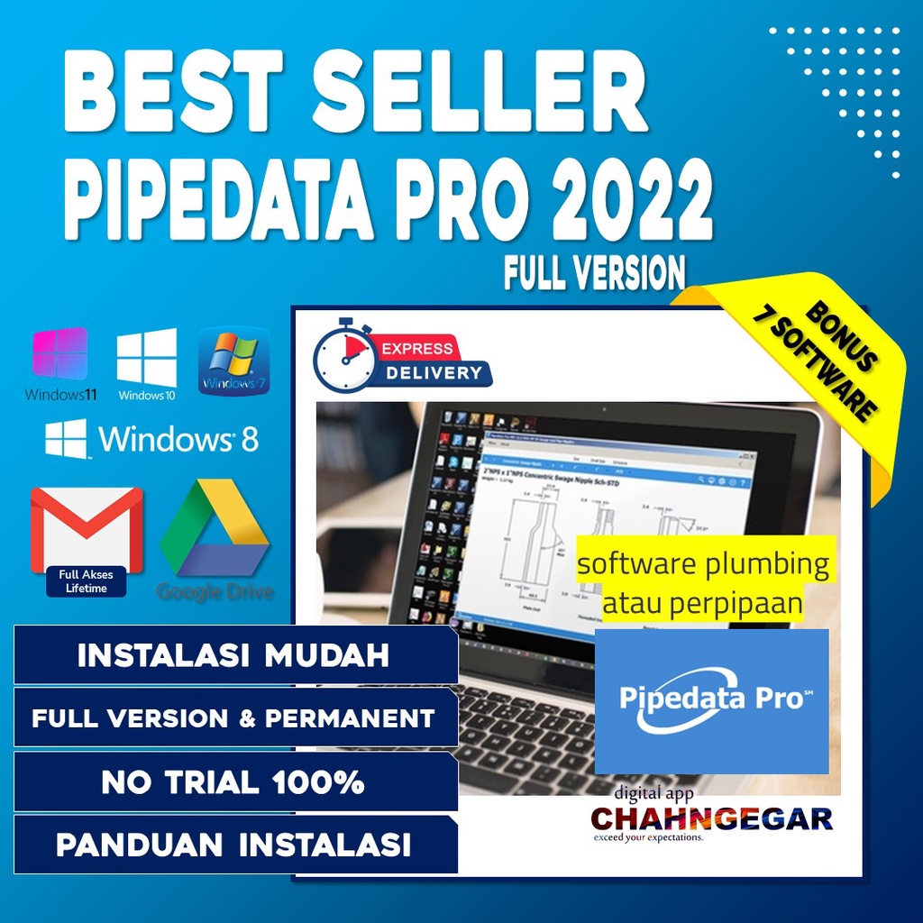 Zeataline PipeData PRO 2022 Full Version | Software plumbing atau perpipaan