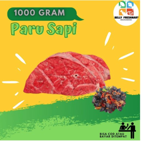 

Paru Sapi Daging Beef Lung Frozen Meet 1 Kg Halal Kualitas Premium