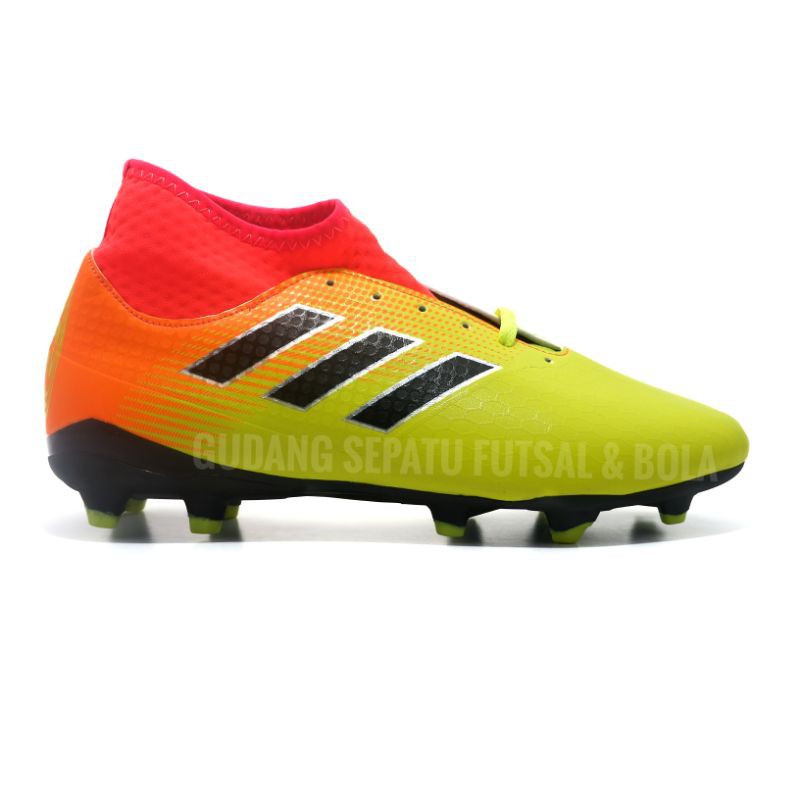 COD √√ SEPATU BOLA TERBARU ADIDAS PREDATOR TANGO ACE BOOTS PREMIUM QUALITY HARGA TERMURAH DI SHOPEE-Stabilo orange