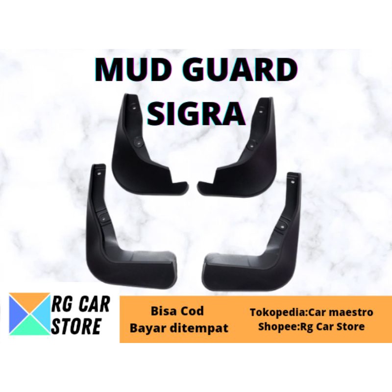 MUD GUARD SIGRA/KARPET LUMPUR KHUSUS SIGRA ISI 4PCS