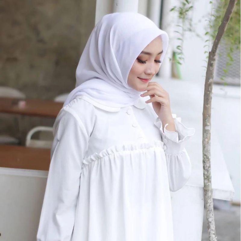 BELLA SQUARE - POLYCOTTON PREMIUM -BELLA SQUARE PREMIUM-White