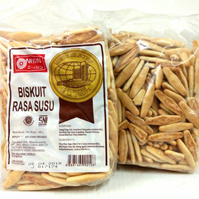 

Nissin Biscuits Biskuit Rasa Susu 300g