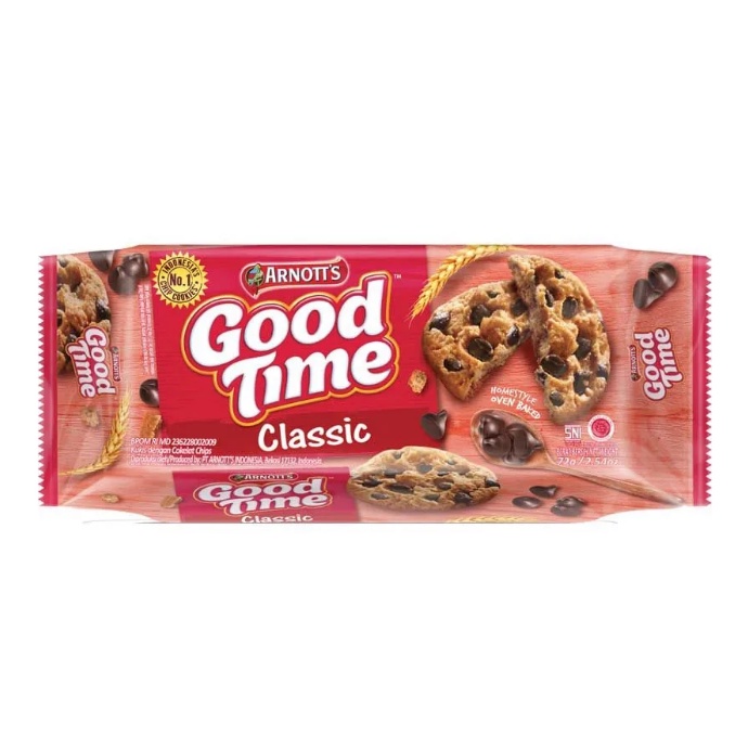 

GOOD TIME COOKIES CLASSIC COFFEE CHOC 72 GR