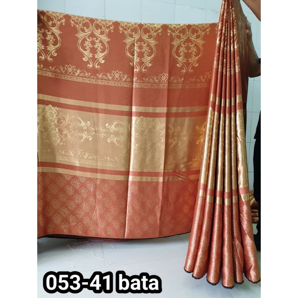 Gorden meteran  #kainsaja terbaru gordyn blackout baldu prin mas batik jodha 053 (bahan tebal)