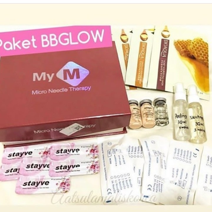 PAKET BBGLOW LENGKAP - Dermapen MYM / DR.Pen