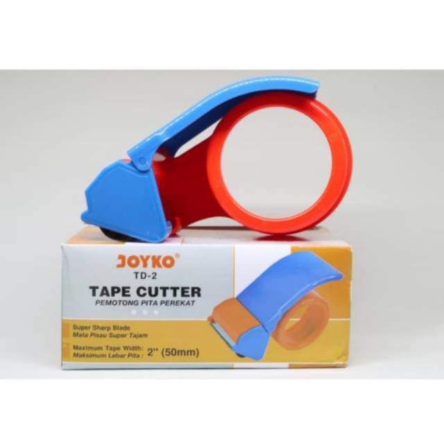 

Lakban Dispenser Joyko, Tape Cutter, Pemotong Lakban Untuk Lakban 2 Inch TD 2
