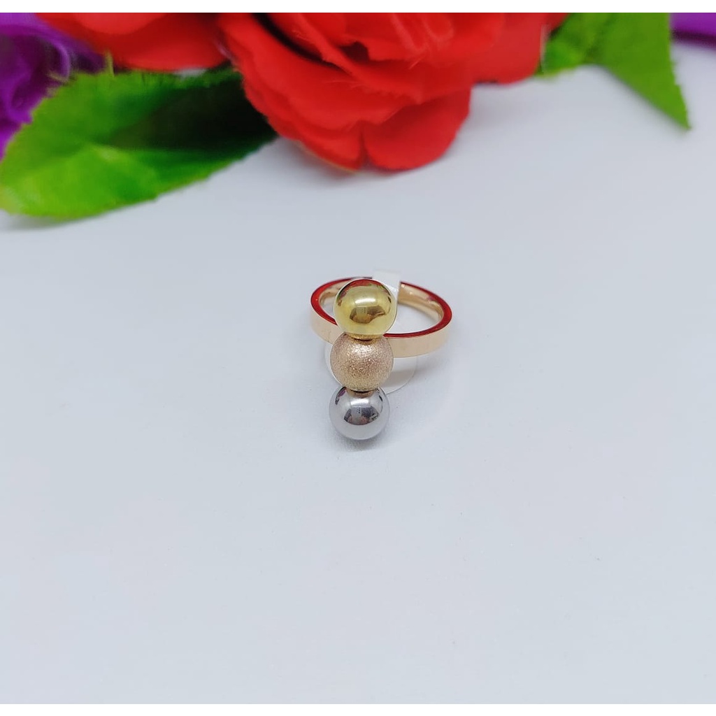 Cincin titanium biji bola 053-056