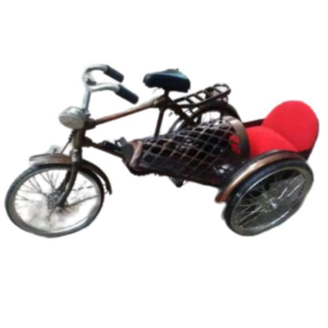 TERMURAH! Miniatur Sepeda Becak Thailand - Sepeda Sepatu - Pajangan dan Hiasan rumah - Souvenir Jgja