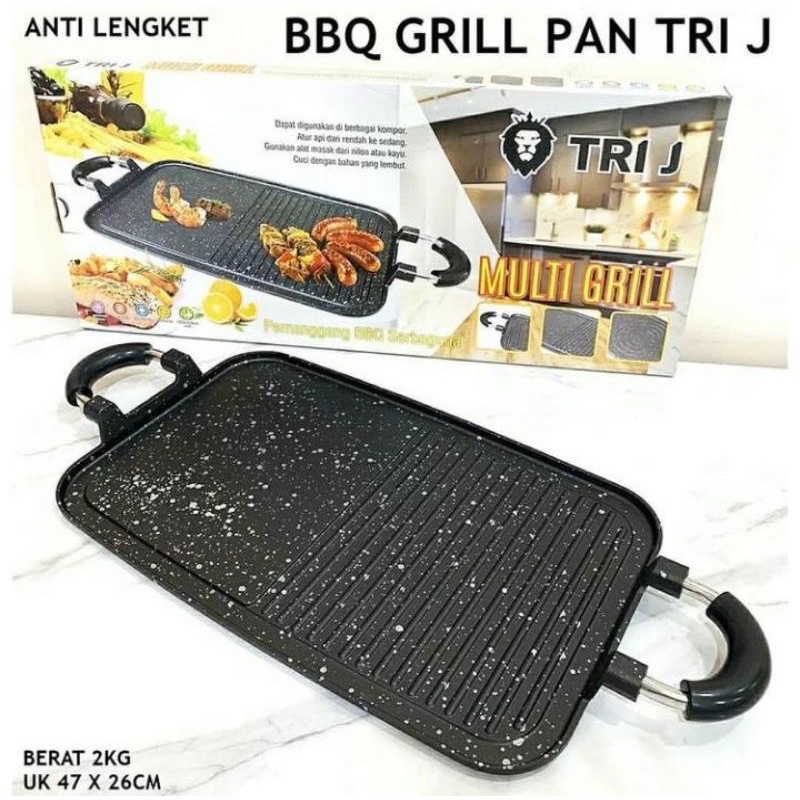 Alat panggangan serbaguna / multi grill pan TRI J