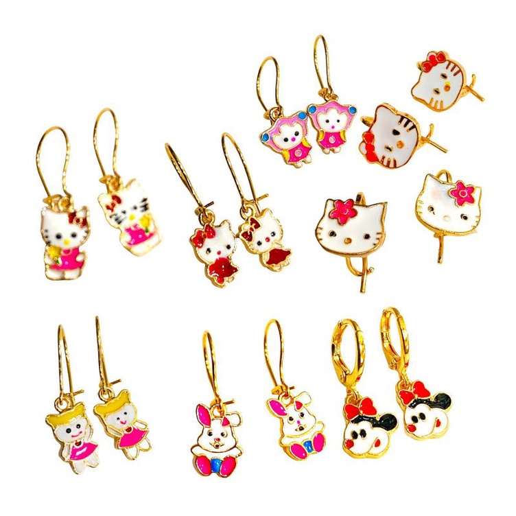 anting untuk anak //perhiasan pengganti emas//anting