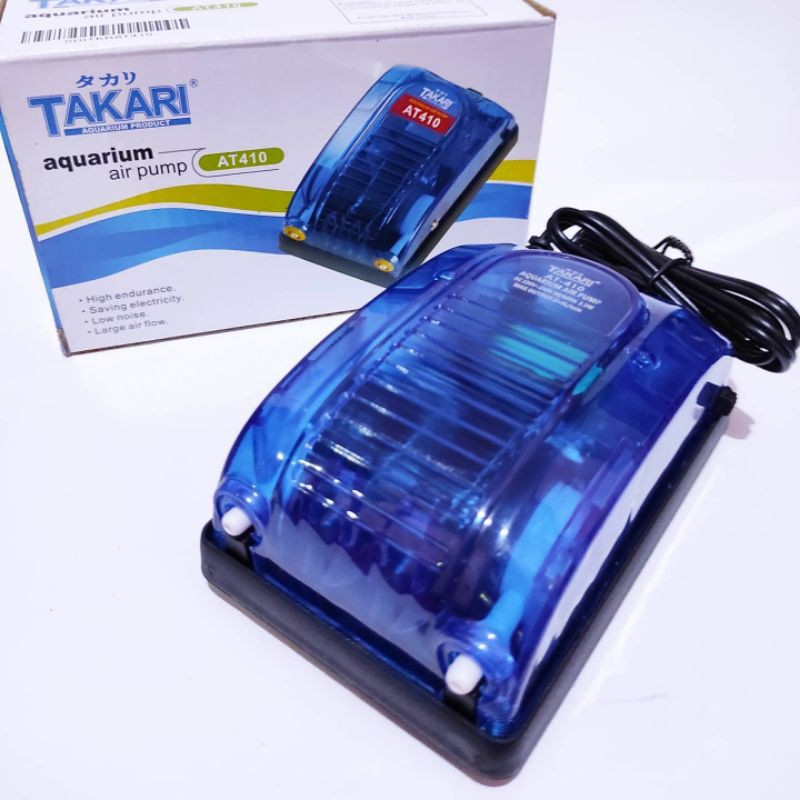 Pompa Aerator Pompa Gelembung Udara 2 Lubang Takari AT-410
