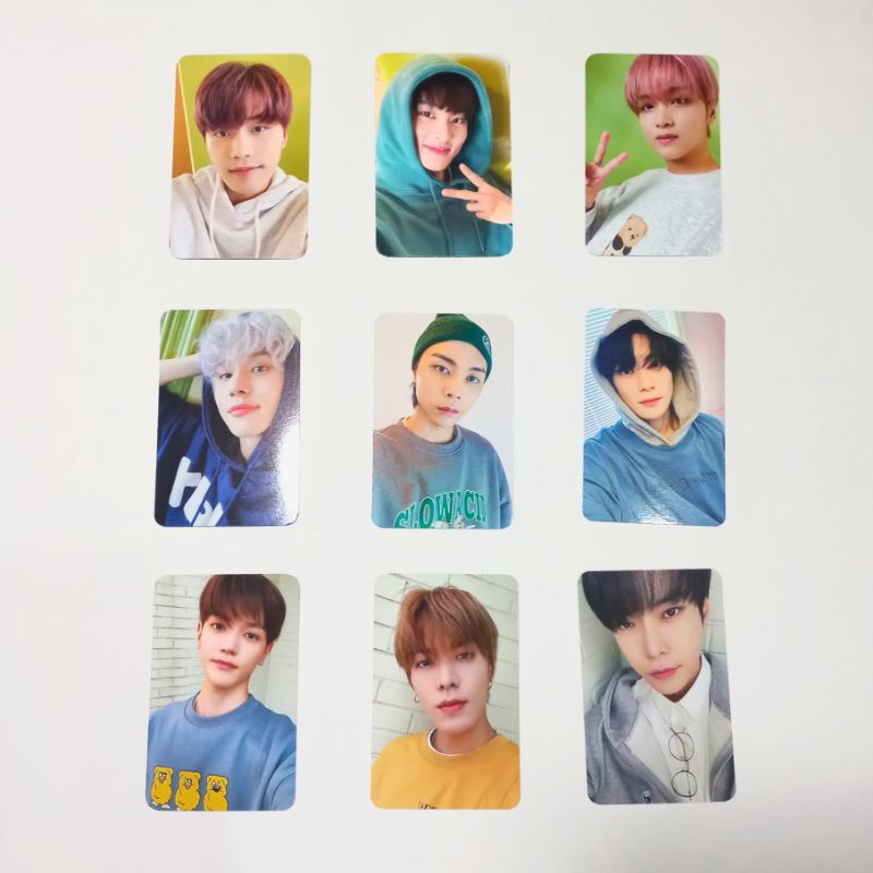 Slow acid Teddy Island Photocard Set NCT 127 sharing Jungwoo Yuta Taeil Johnny