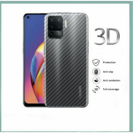 SKIN CARBON OPPO A54 A74 - ANTI GORES BELAKANG OPPO A54 OPPO A74 NEW 2021 - BC