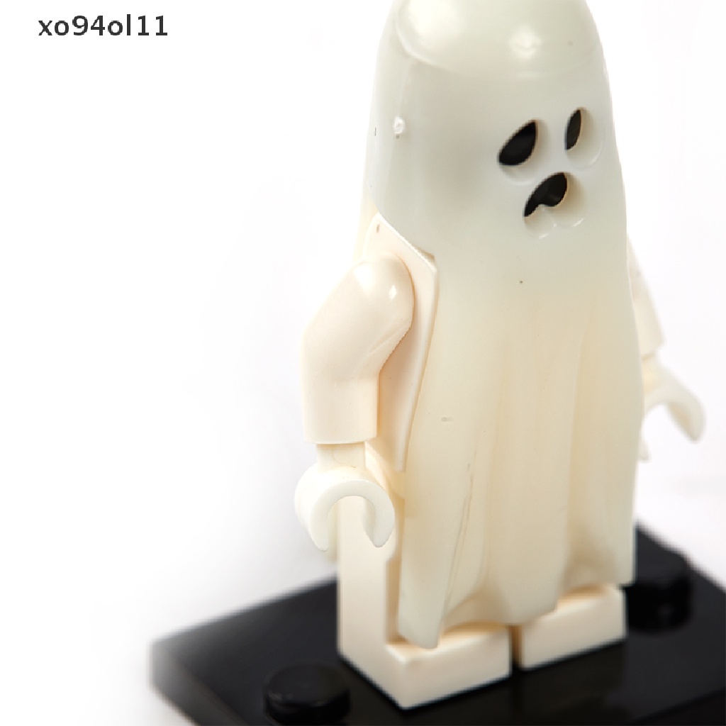 Xo Mainan Balok Bangunsusun Model Lego Bentuk Hantu Tersenyum Untuk Anak