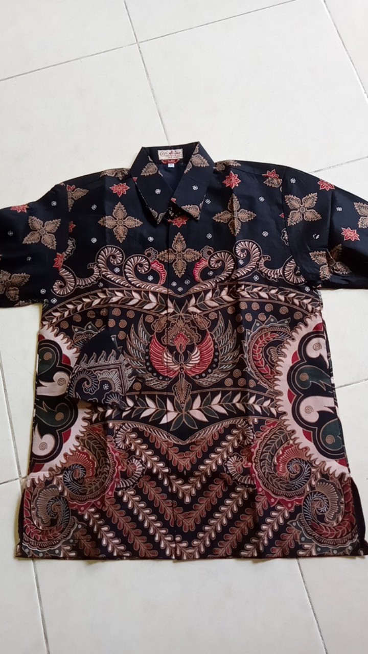 Batik Pria Lengan Panjang Solo Premium Batik Cowok Tulis Sutra Alisan Lengan Panjang Asd-086