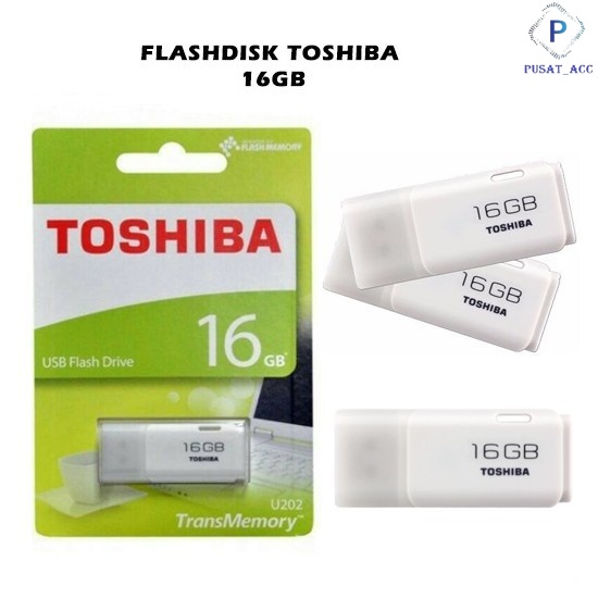 Flashdisk Flashdrive Toshiba 16GB 16 GB New Kualitas Ori