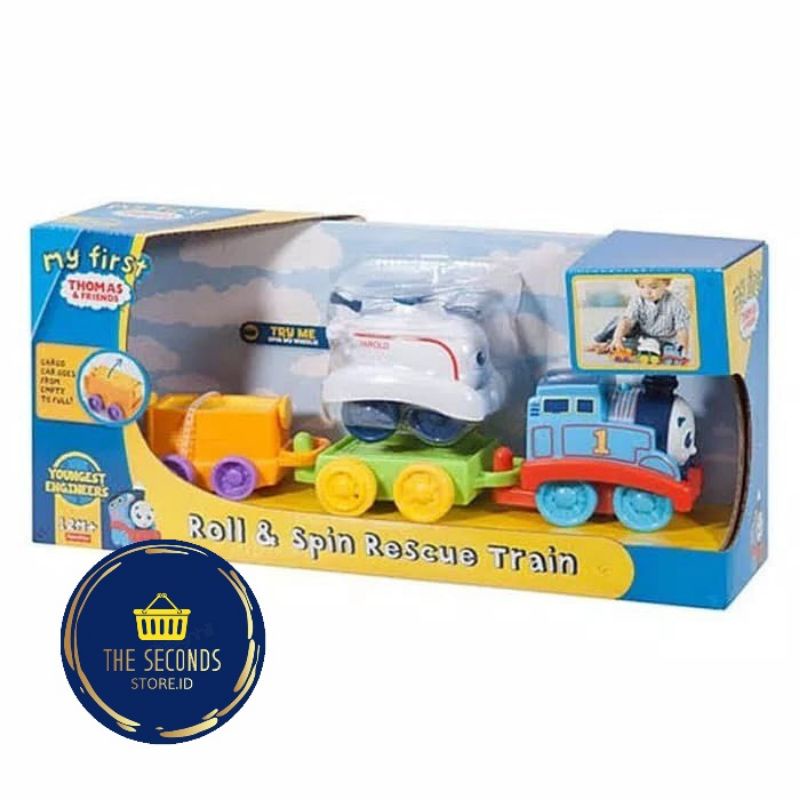 Thomas &amp; Friends Roll &amp; Spin Resque Train - Original Fisher-Price