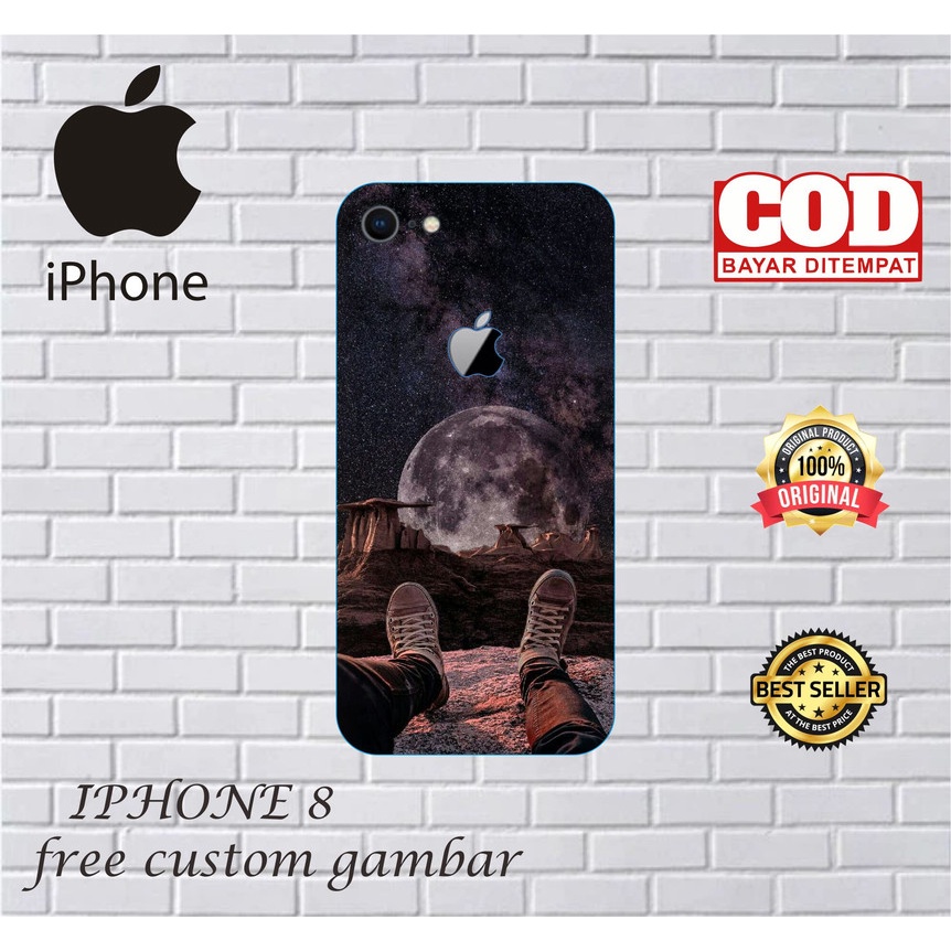 GARSKIN/STICKER HANDPHONE IPHONE 8 CUSTOM