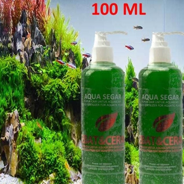 Aqua Segar LEBAT &amp; CERAH Pupuk Cair Aquasegar Aquascape