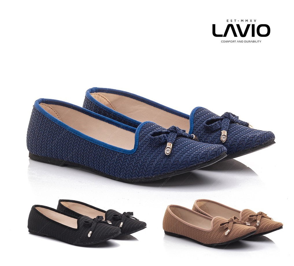Lavio Sepatu Flat Wanita Ballet Leona Original