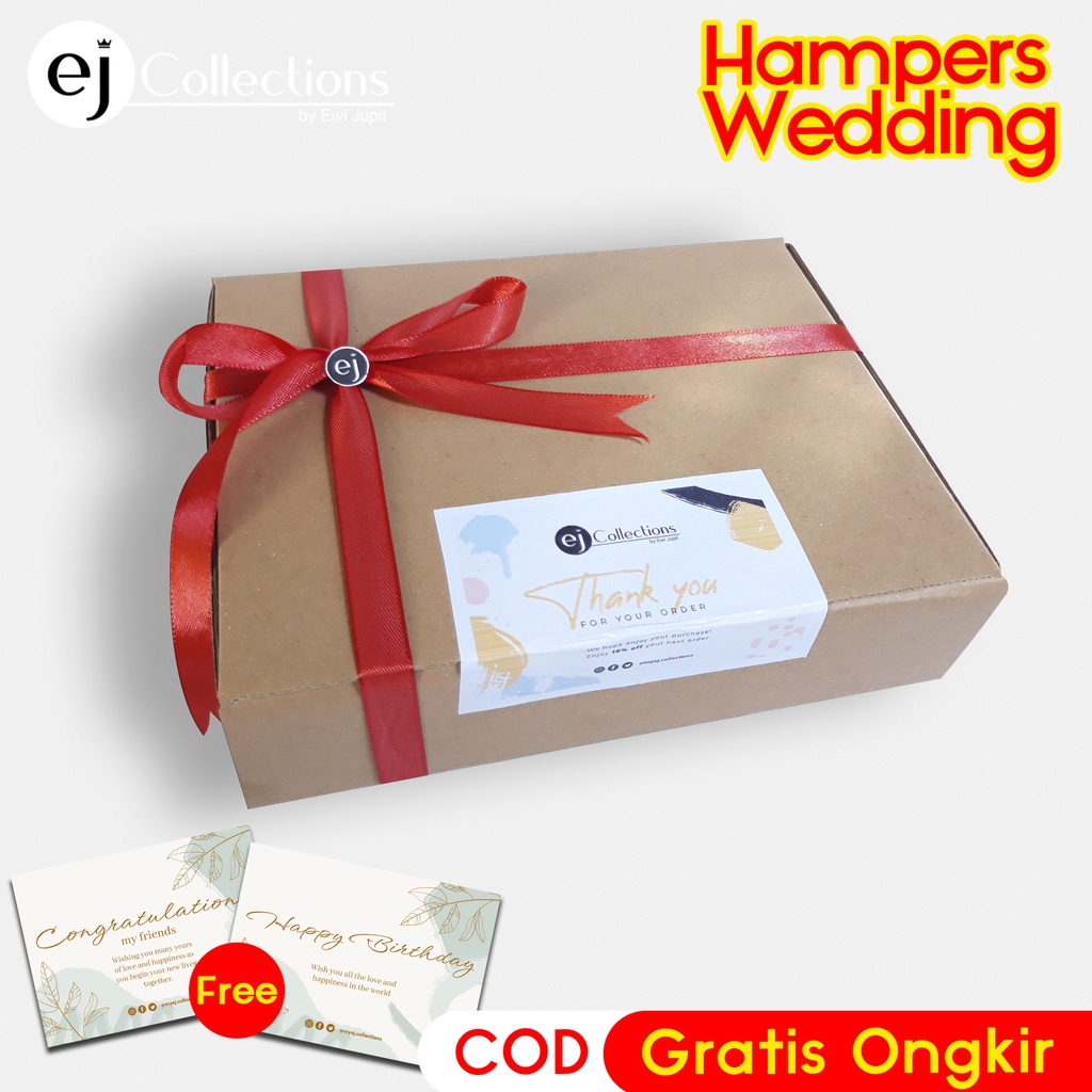 Hampers Wedding Kado Pernikahan Gift PREMIUM UNIK EXCLUSIVE