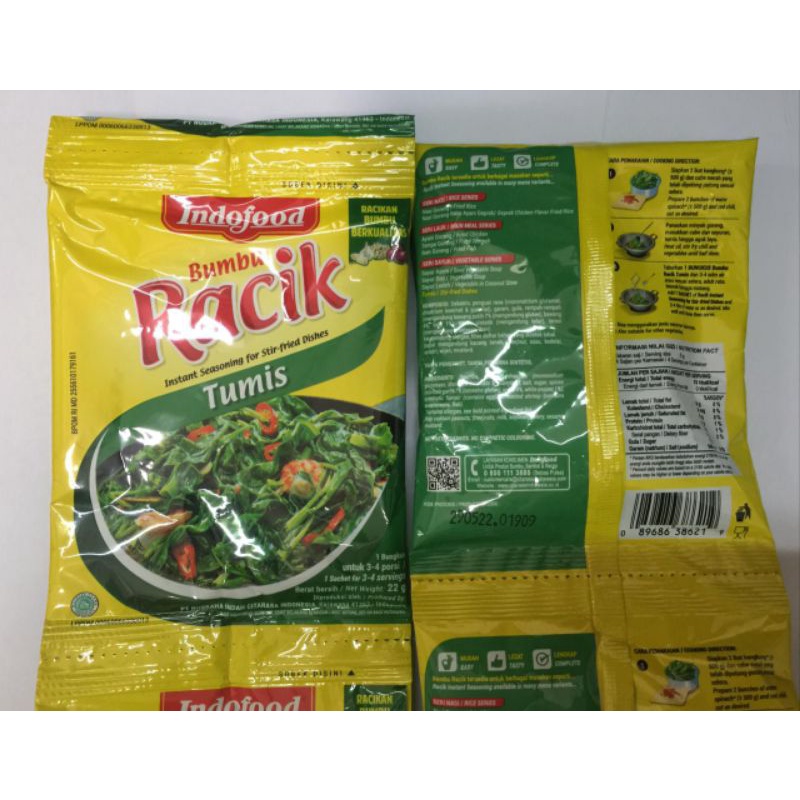 Bumbu Racik Tumis Indofood | Per Sachet