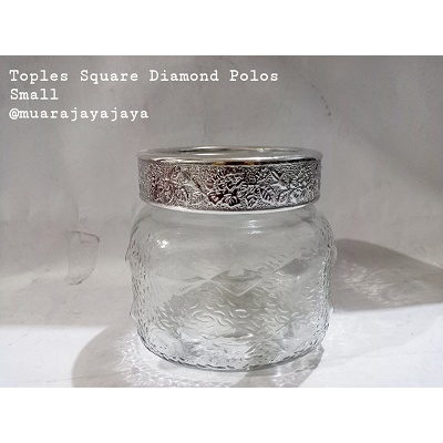 Toples Square Diamond Polos Medium I Toples Bolu I Toples Kue Kering I Toples Kurma I Toples Kacang 
