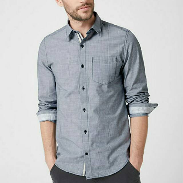 Kemeja Pria Garis S.Oliver 11D