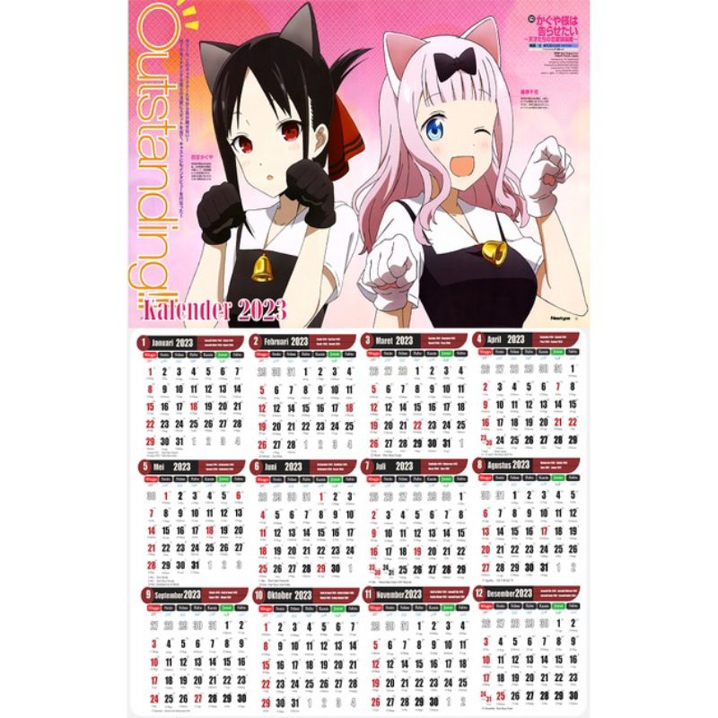 

Kalender Custom Gambar/Anime 2023