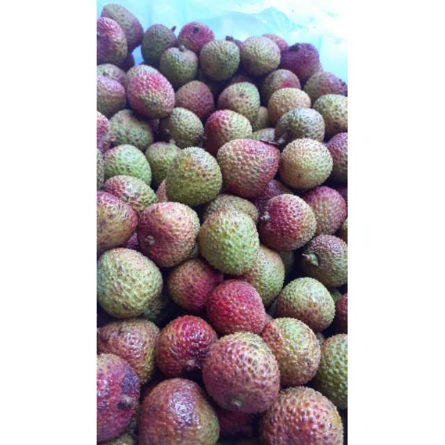 

Buah leci madu / lychee honey import segar dan manis 500 gr