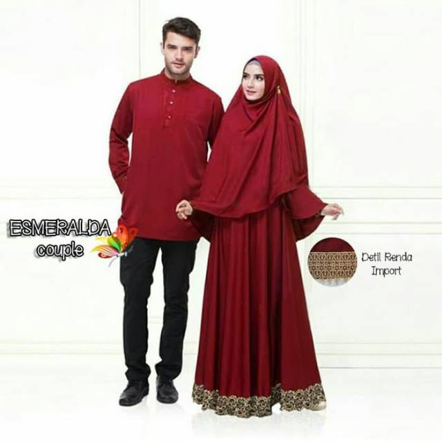 CP Gamis Emeralda gamis couple