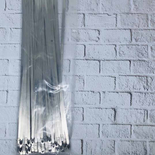 

♧ HZ Stainless Steel Cable Ties 4,6 x 300 mm SS304 ℗