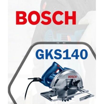 GKS140 MESIN GERGAJI BELAH POTONG KAYU CIRCULAR SAW 7" BOSCH GKS 140
