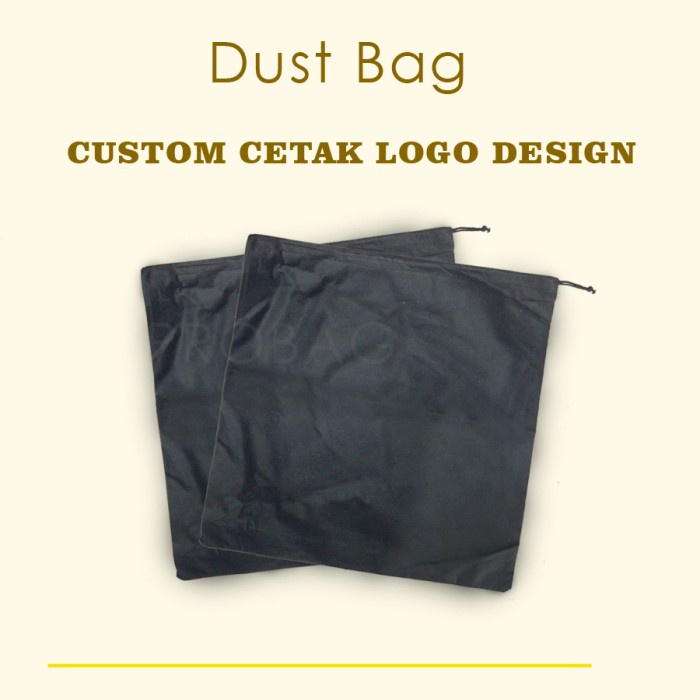 

NEW Duts Bag / Kantong Serut + Custom Cetak Logo (terdapat pilihan size) - Size 25 x 20 cm, Putih