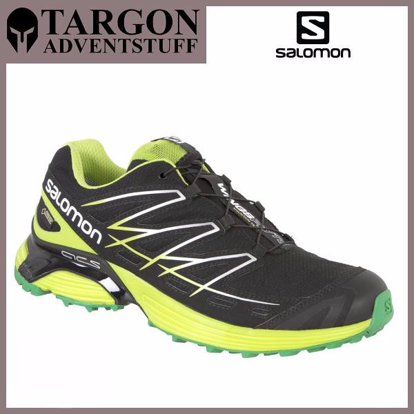 Sepatu Lari Salomon Wing Flyte GTX - Green - ORIGINAL