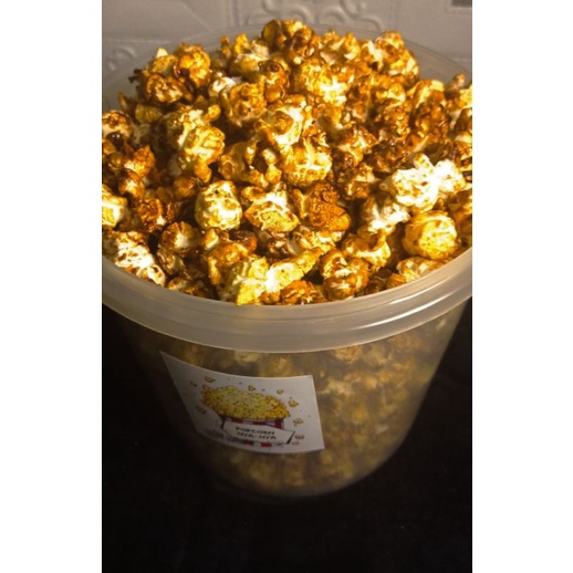 

Jumbo Popcorn "Nya-Nya" Bucket Party Caramel Brown Sugar